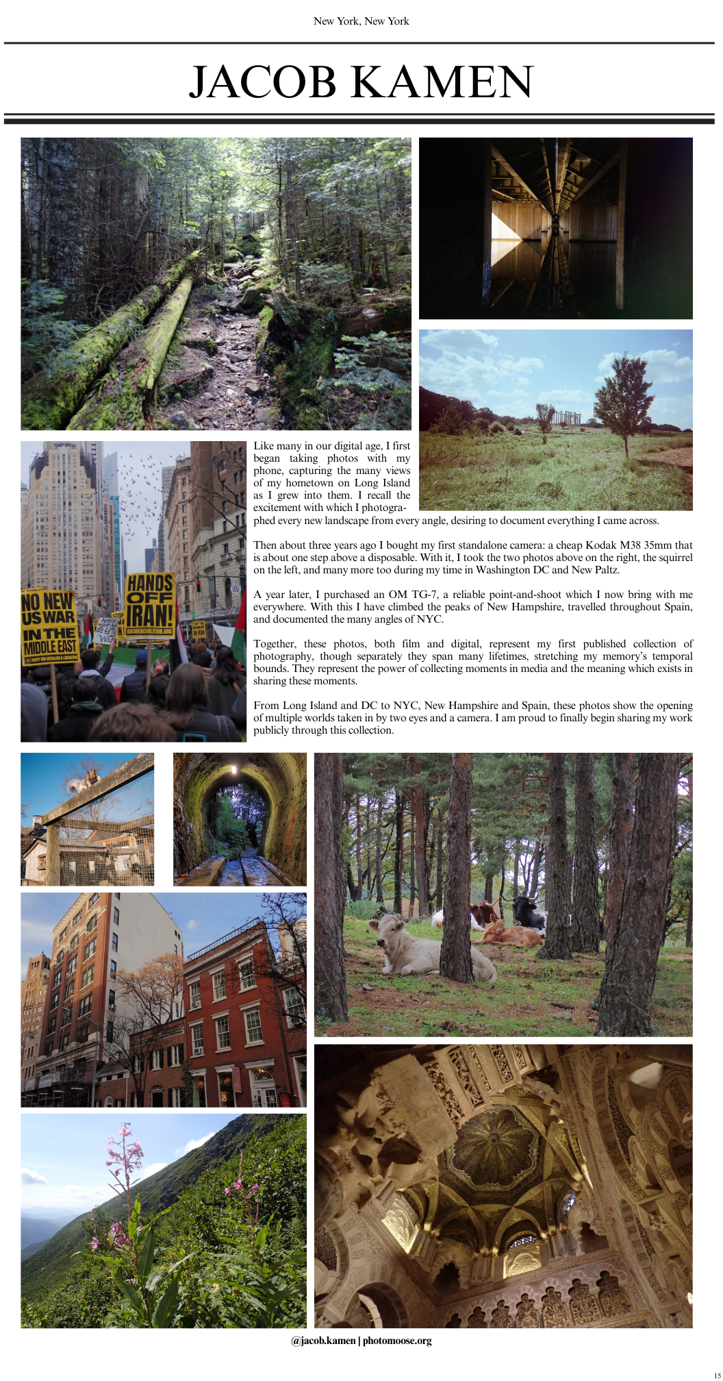 New Paltz Photo Works
Vol. IV | No. II
Page 15